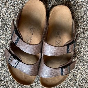Birkis Brown Sandals Mens 10 Like new!